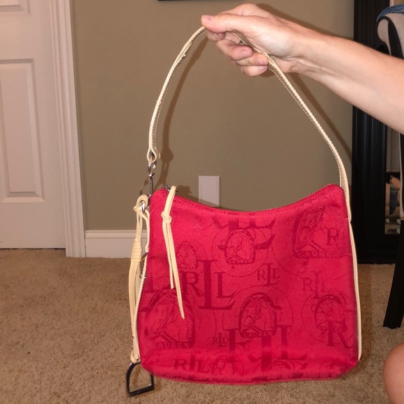 Vintage Ralph Lauren Shoulder Bag - Picture 1 of 5